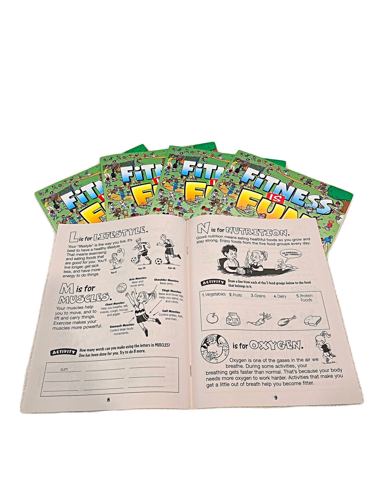 Royalty Fun & Fitness Work Book