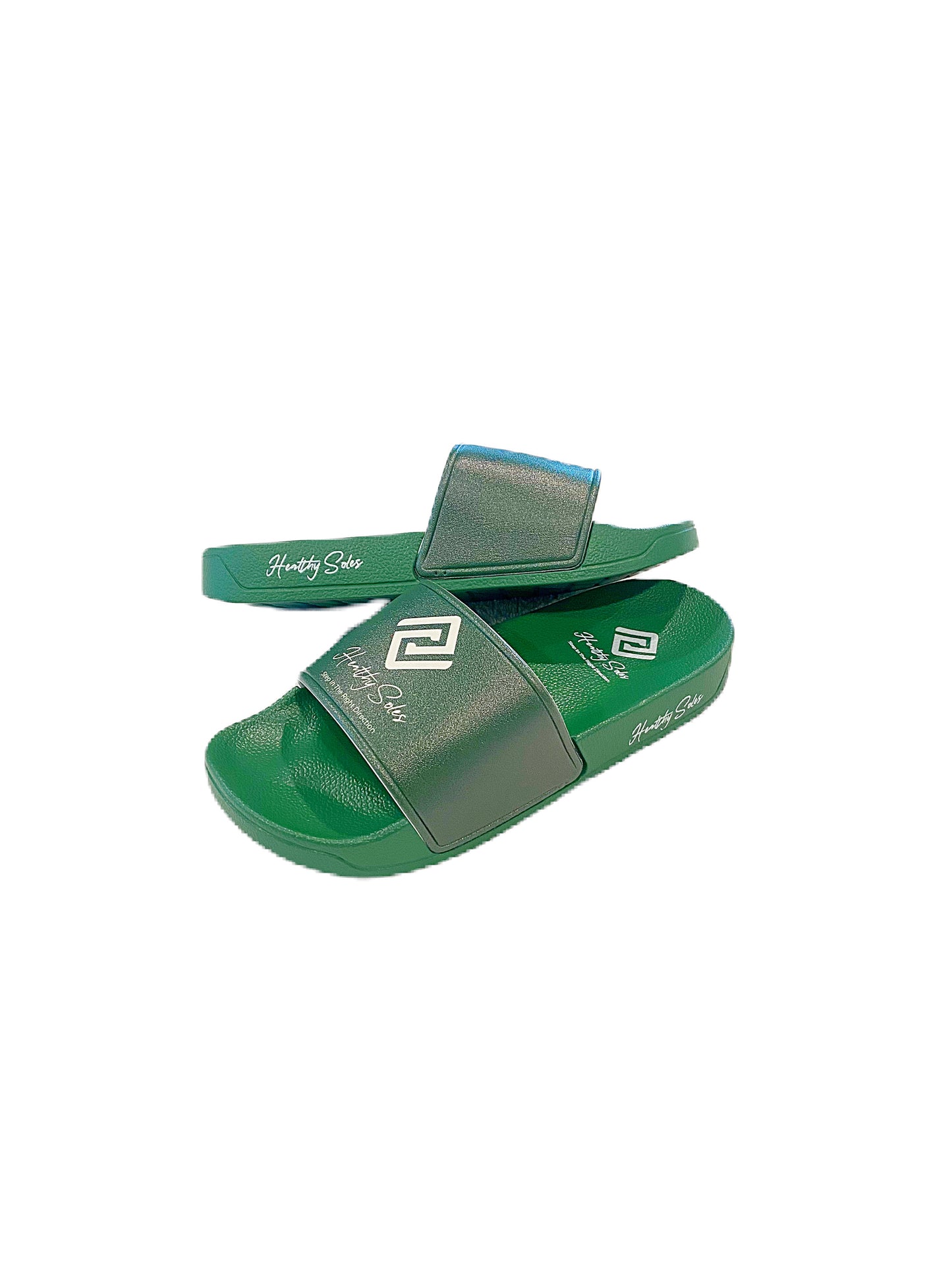 Green Royalty Slide - Kids