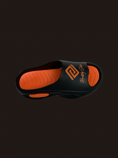 Vapor Slides - Black & Orange