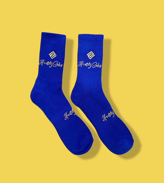 Blue Royalty Socks